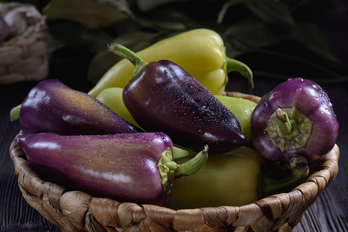 بذر فلفل شیرین کاپی بنفش Violet sparkle